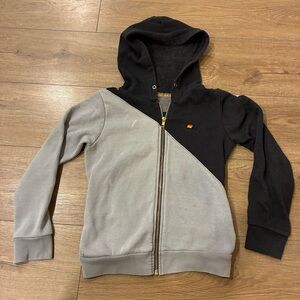 Aviator Nation Kids 12 Black and Gray Hoodie